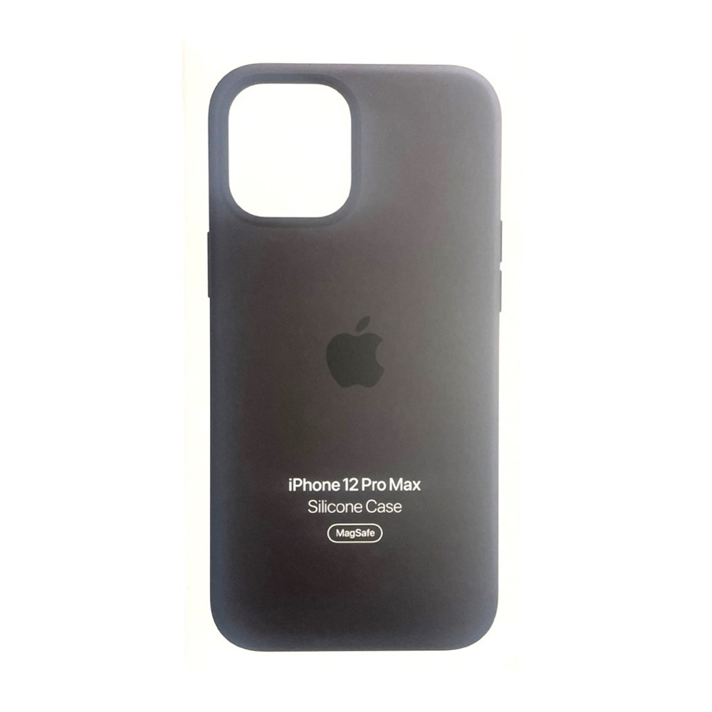 iPhone 12 Pro Max Silicone Case with MagSafe Black New Sealed Genuine Apple